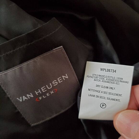 Van Heusen Boys' Flex Stretch Suit Jacket 8 husky - Picture 14 of 14